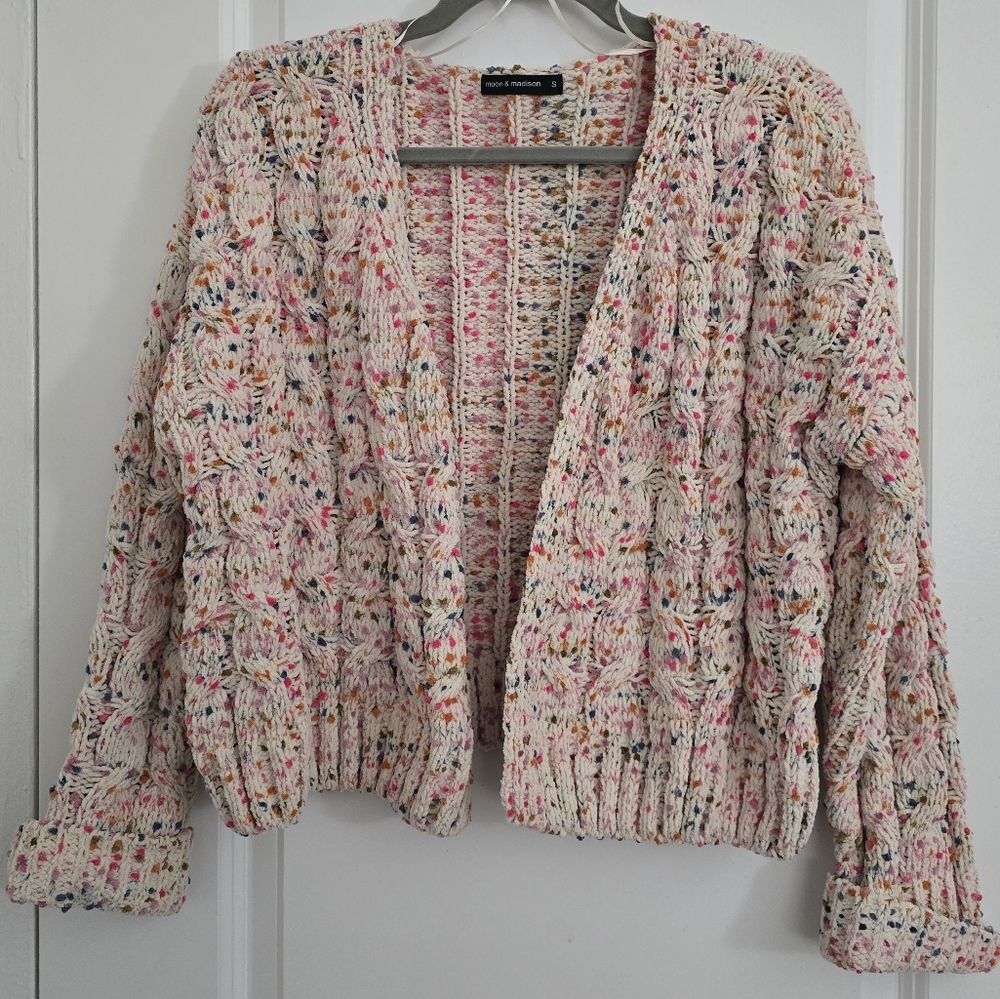 Multicolor Knit Cardigan
